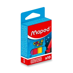 Křídy Maped - barevné, 10 ks